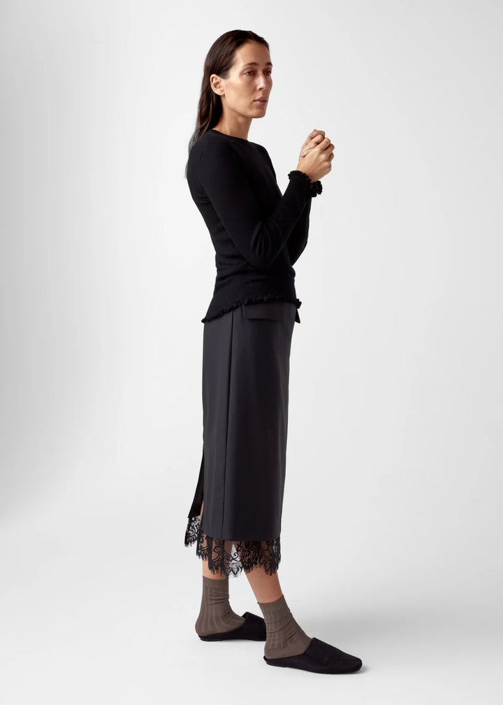 Manu Merino Sweater  Black