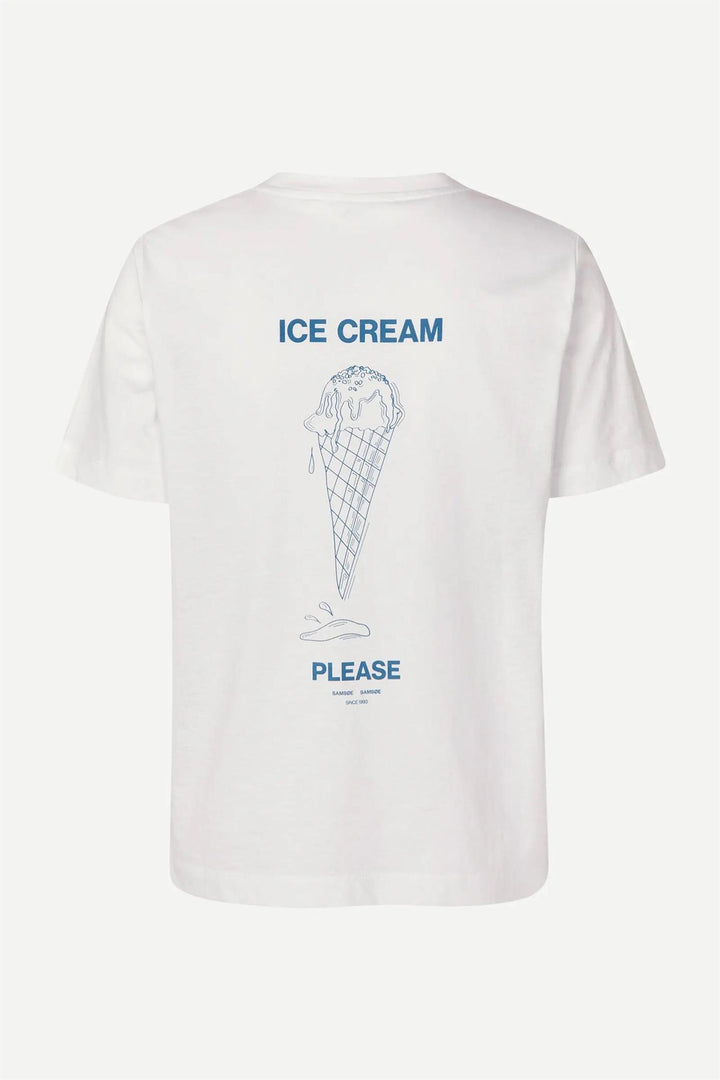 SACAMINO SS T-SHIRT 15276  Ice Blue Jasper