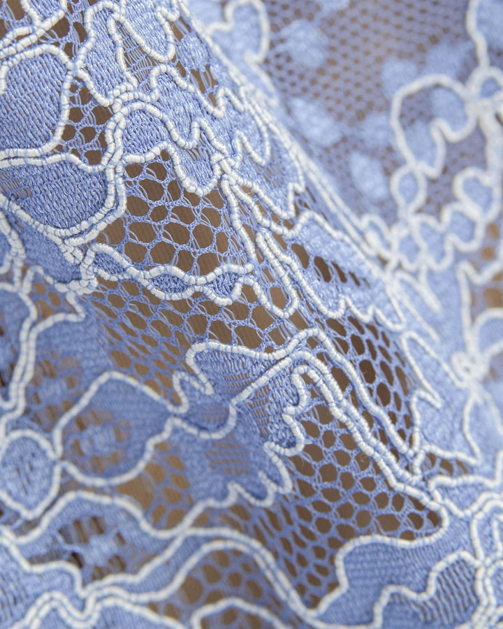 Paris Dress  Sheer Blue