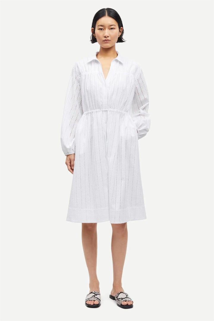 SAMANAROLA DRESS 15643  White