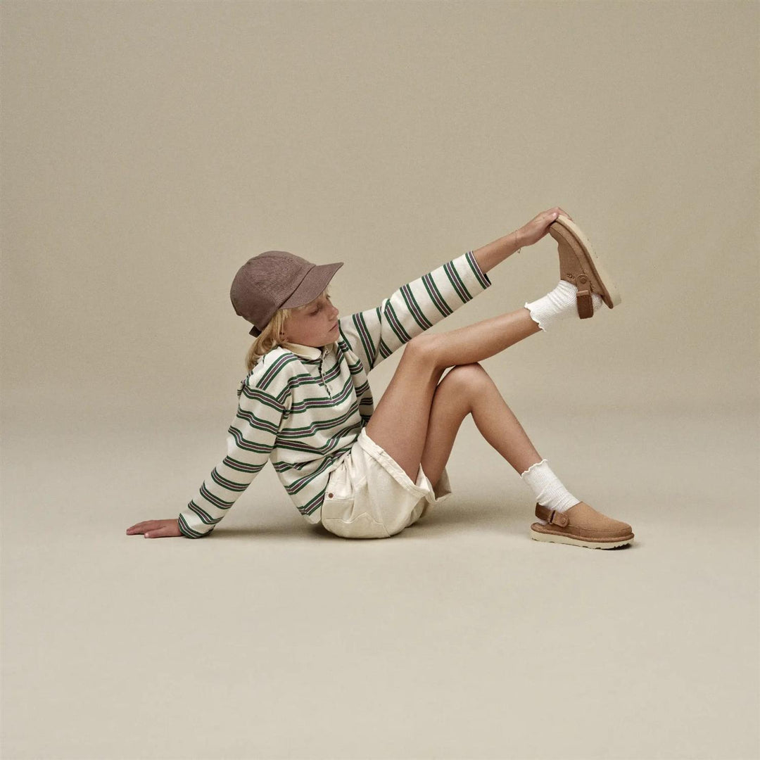 K Goldenstar Clog  Chestnut