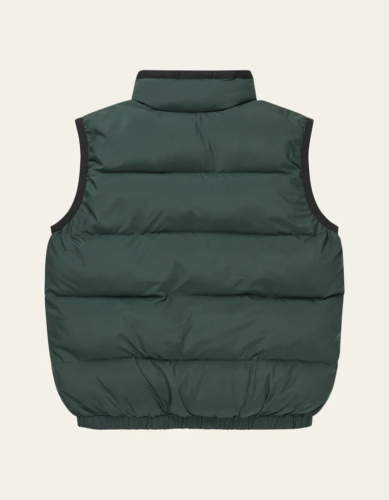 NEWPORT PADDED VEST  Pine Green