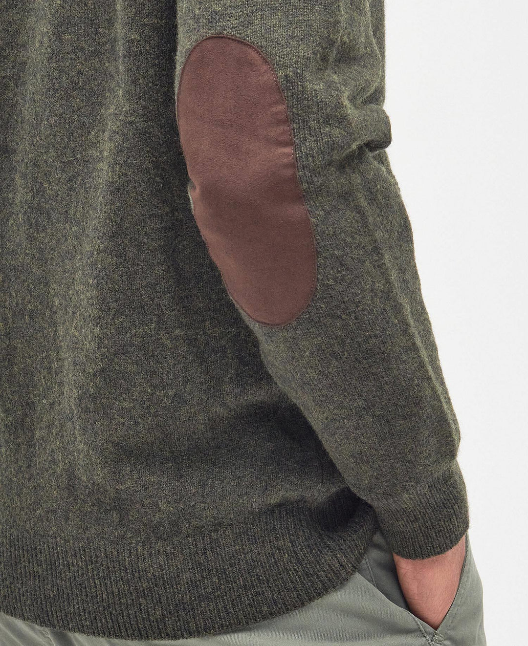 Barbour Ess Patch Crew Seaweed