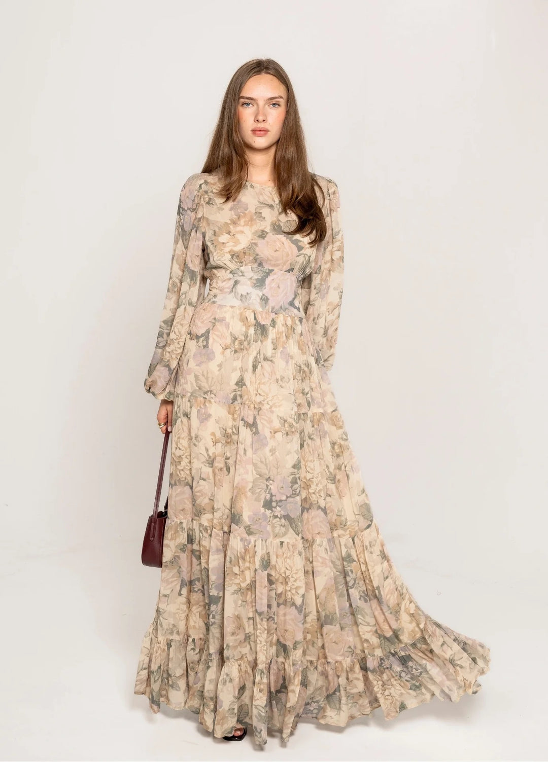 Renee Maxi Dress Vintage Mauve  Vintage Mauve