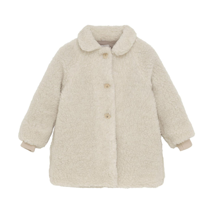 Coat Wool Teddy w. Lining  Cement