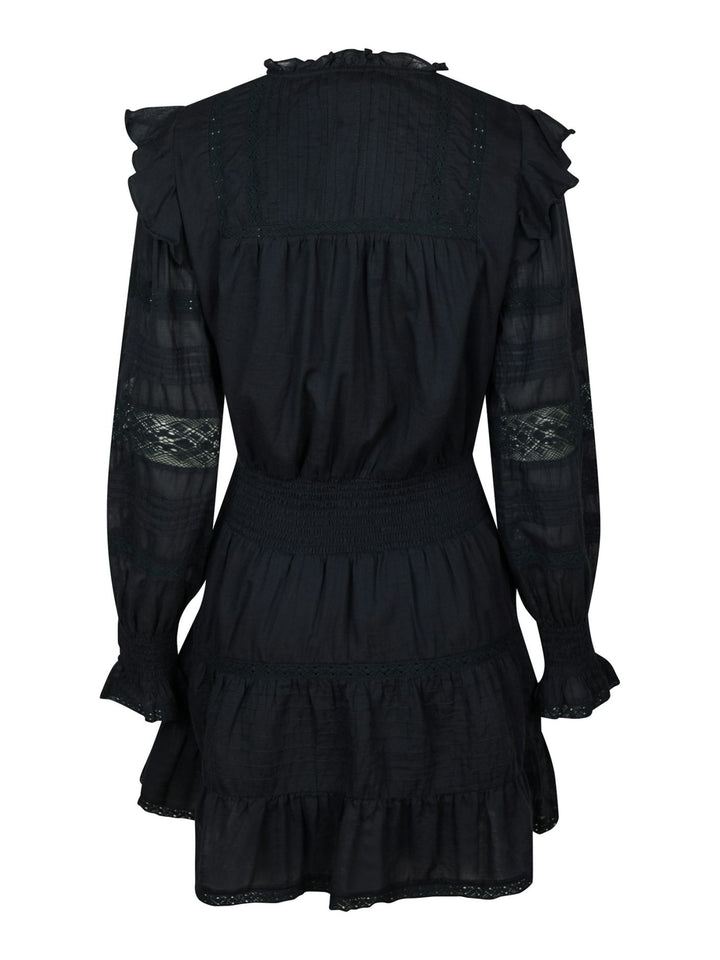 ARAN  S VOILE DRESS  Navy