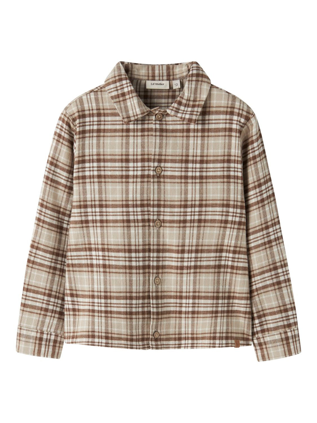 Renrik Ls Loose Shirt Lysegrå