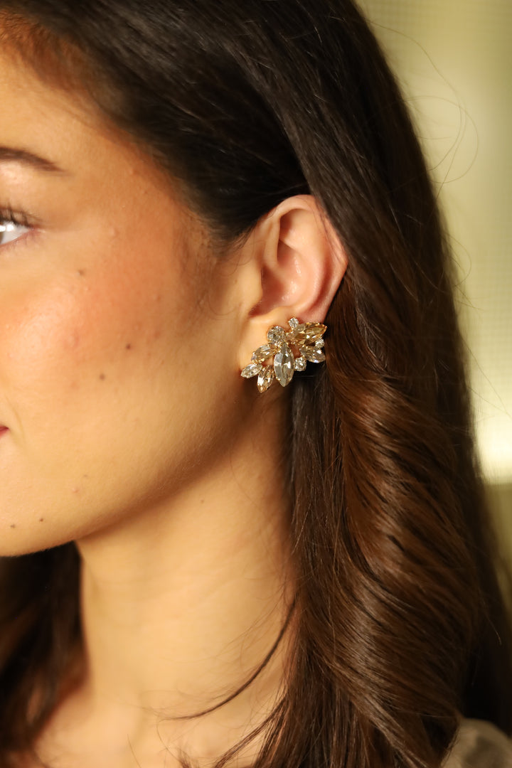 HAVANNA EARRINGS GOLD  Silvershade Combo