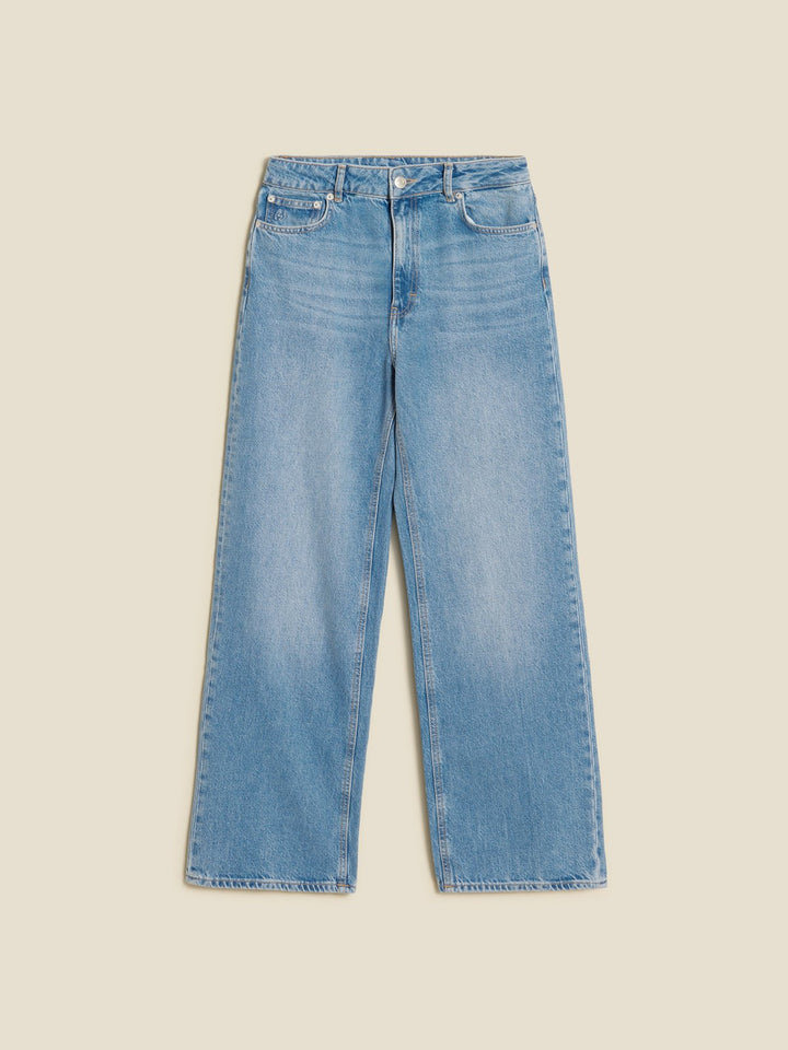 W Wide Jeans  Lt. Blue