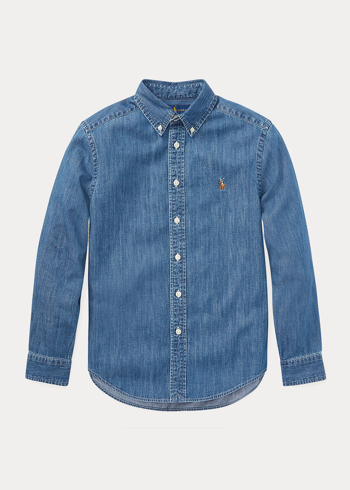 JEANS SHIRT  Denim Blue