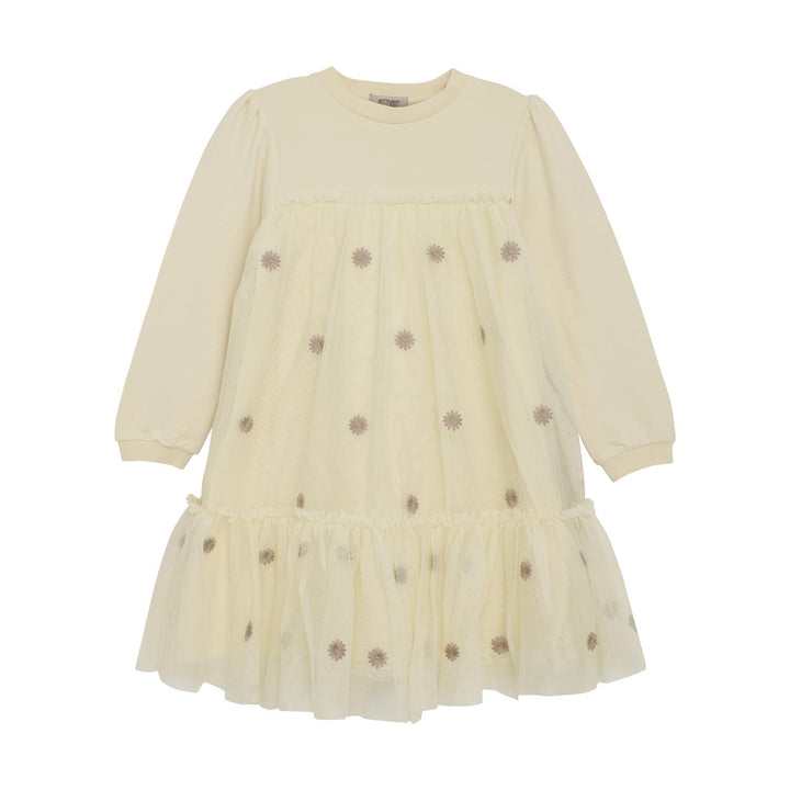 Dress LS Tulle  Shortbread
