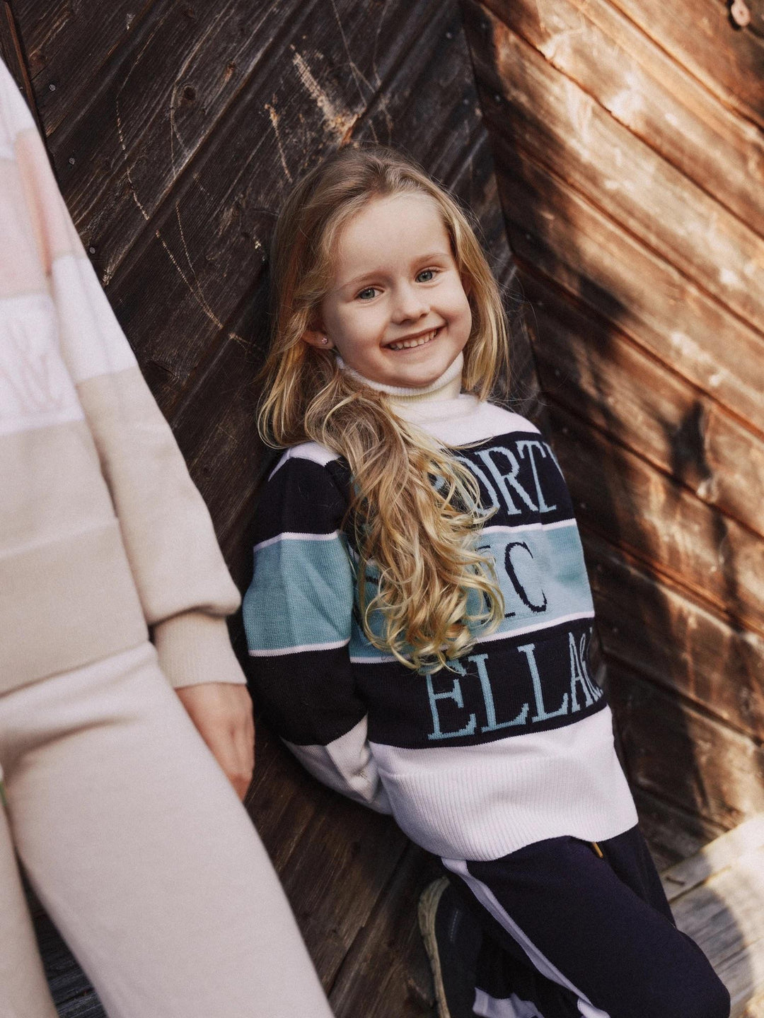 KIDS Hermine merino sweater  White