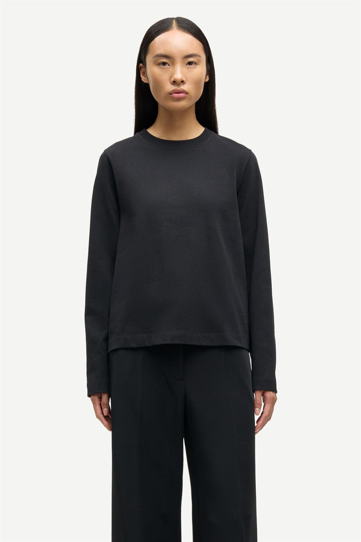 Sacamino Ls T-Shirt 6024  Black