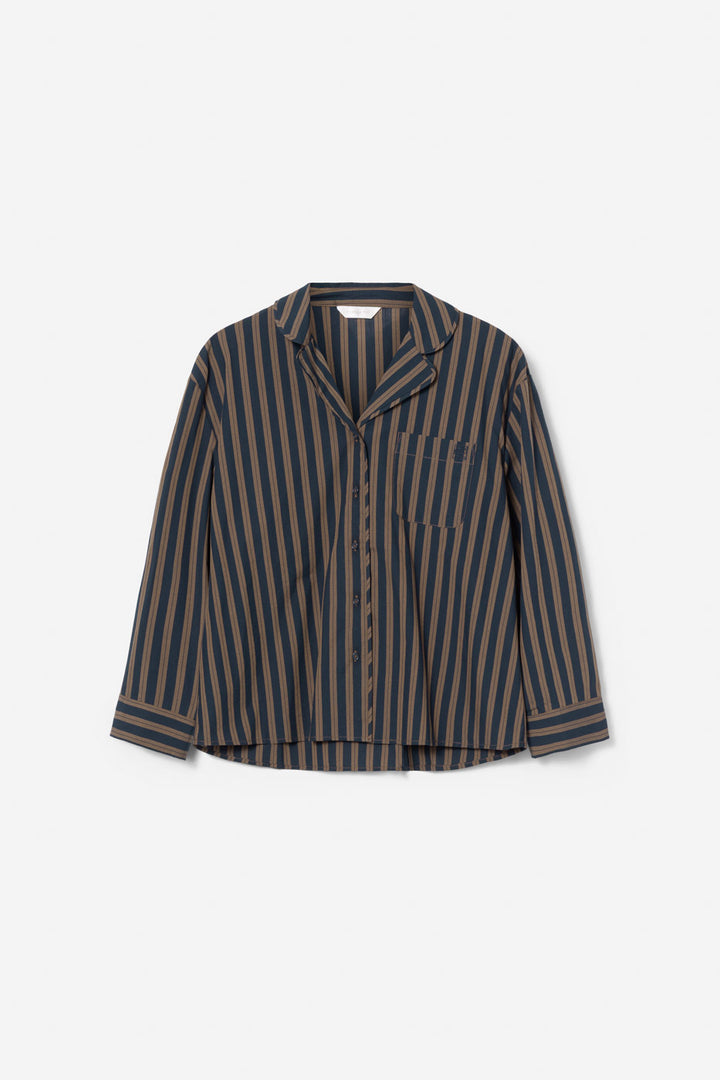 Soire Pyjamas Set Navy Stripe