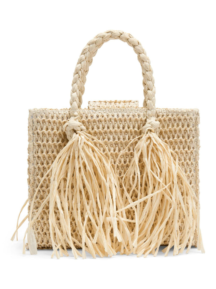 Sigrid Straw Bag  Beige