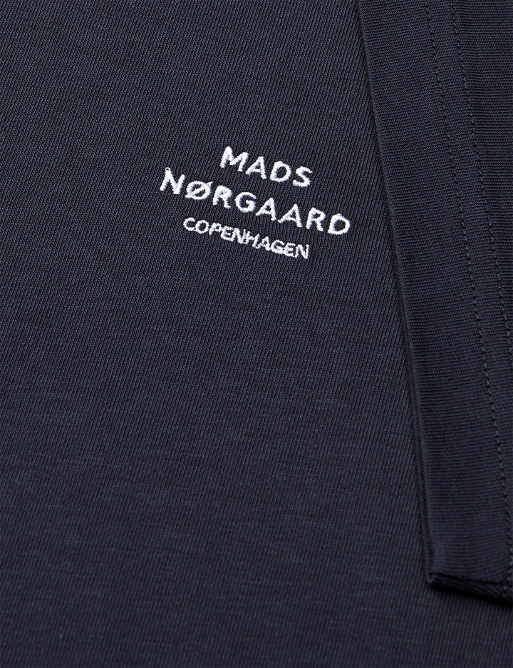Cotton Jersey Frode Logo Tee  Parisian Night