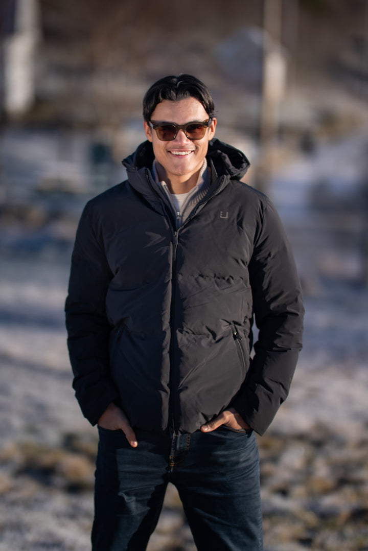 BOLT DOWN JKT  Black