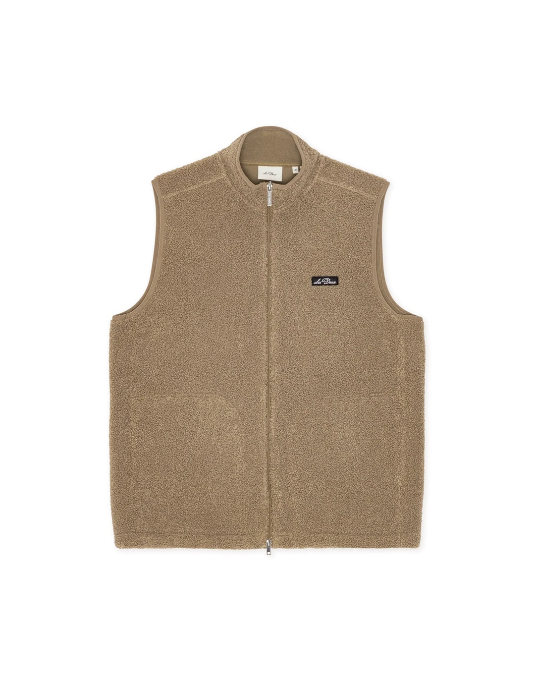 Patch Teddy Vest  Caribou