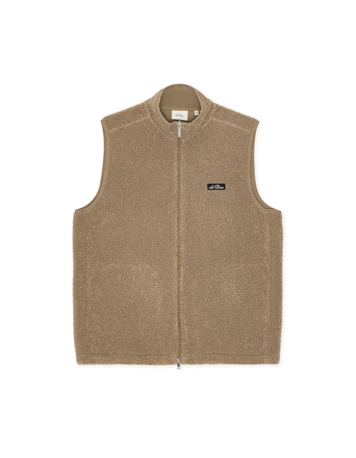 Patch Teddy Vest  Caribou
