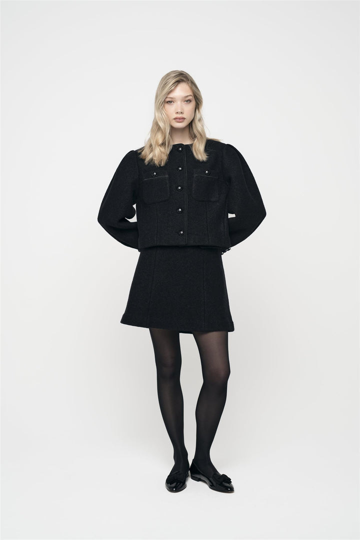 MADELEINE BOUCLÈ  Black
