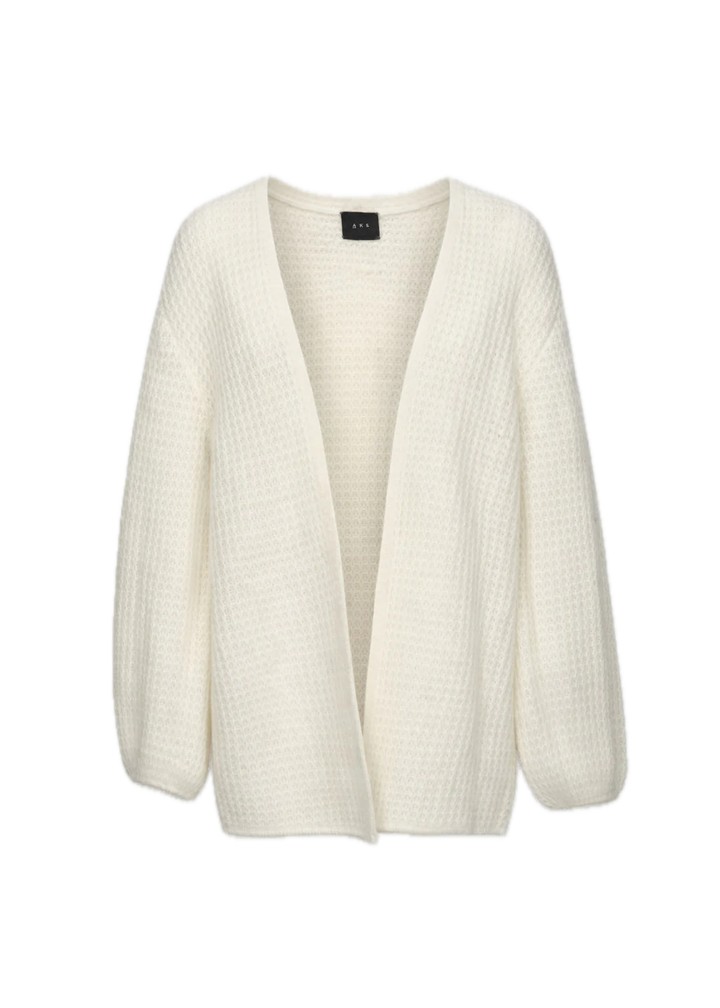 Solange Mohair Cardigan  Eggshell