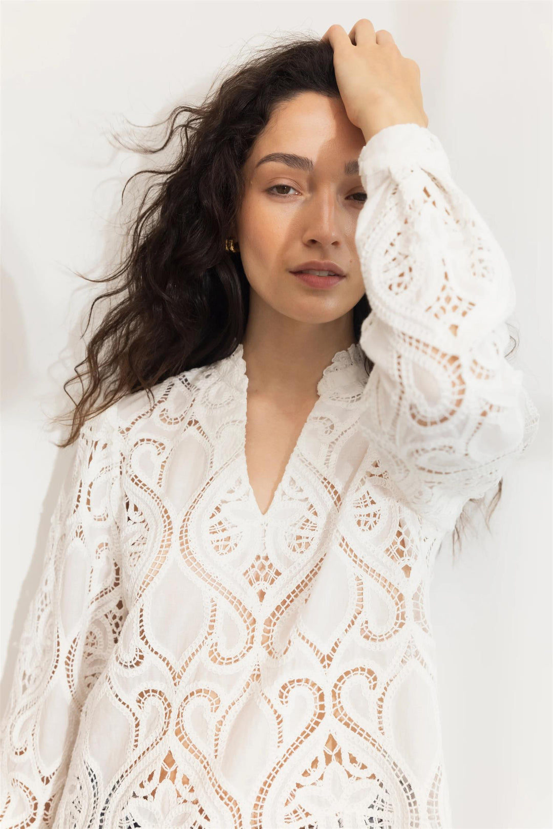 Amelia Blouse  White