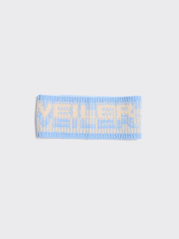 Ski Jacquard Headband 26-01  Lt. Blue