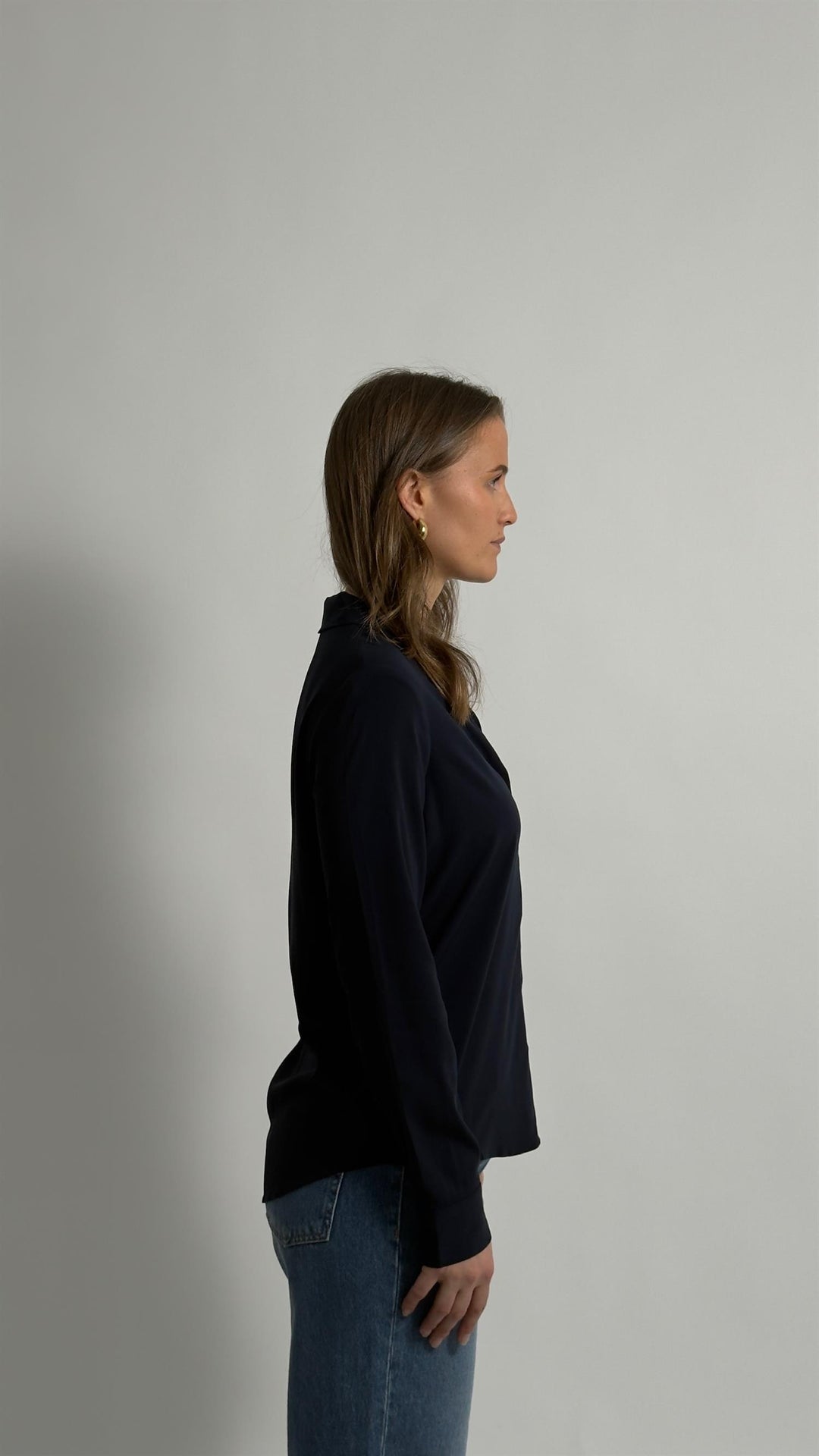 Milly np shirt 9942  Dark Sapphire