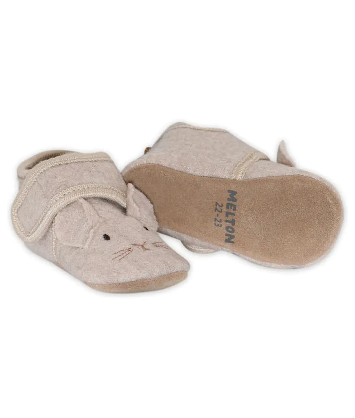 Mouse wool slippers  Oxford Tan