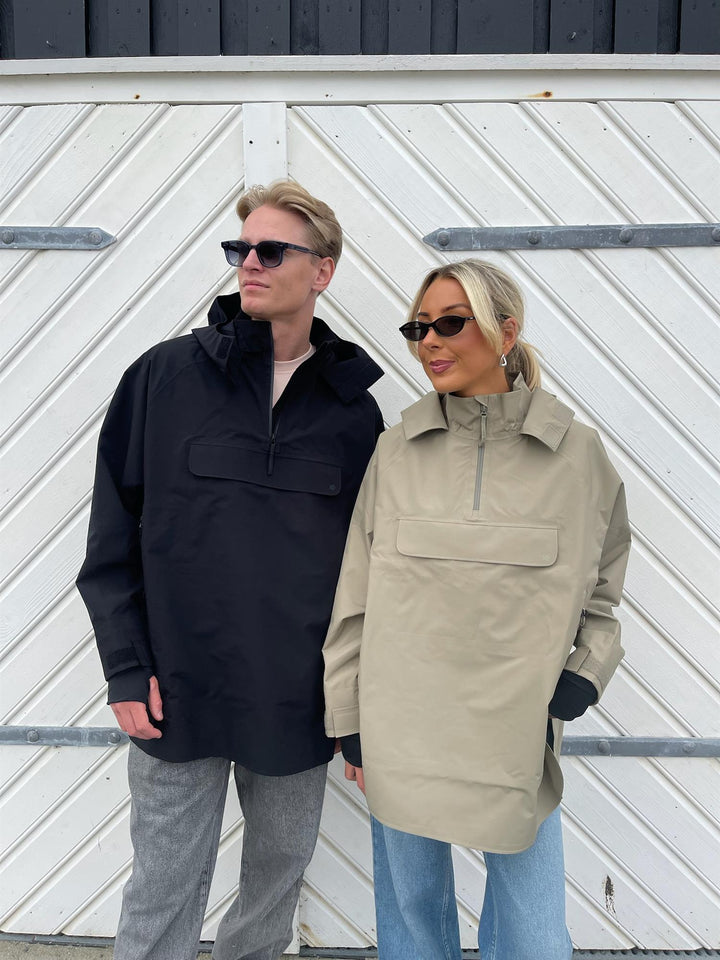 Voss poncho  Oakmoss