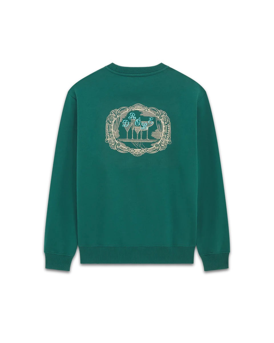 Le Sweatshirt Plateau  Dark Green