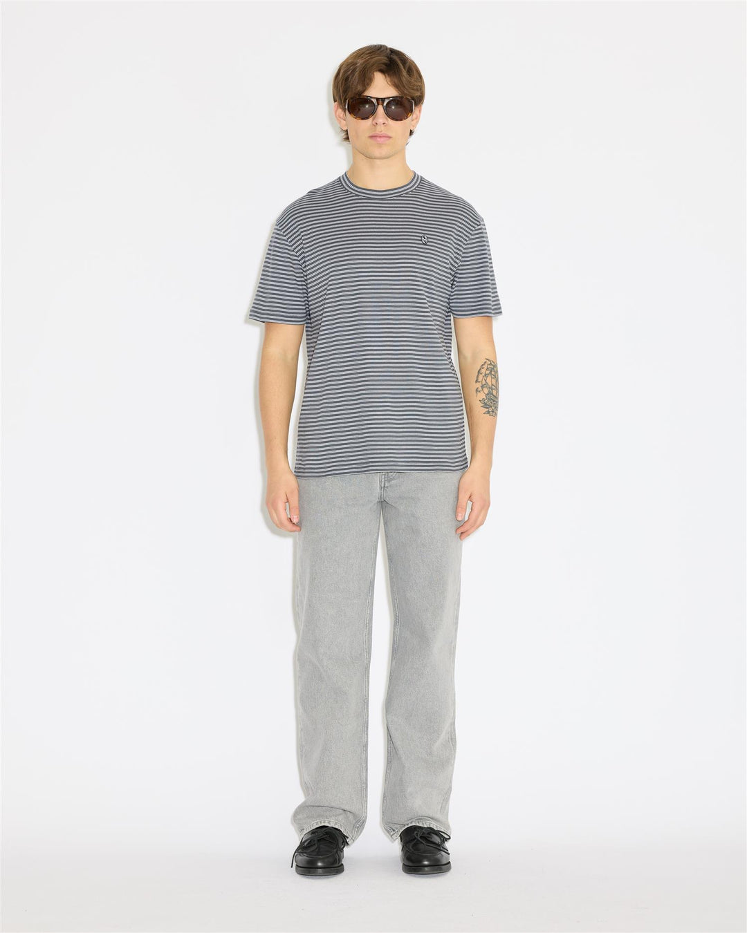 Tucker Stripe Tee  Blue Stripe