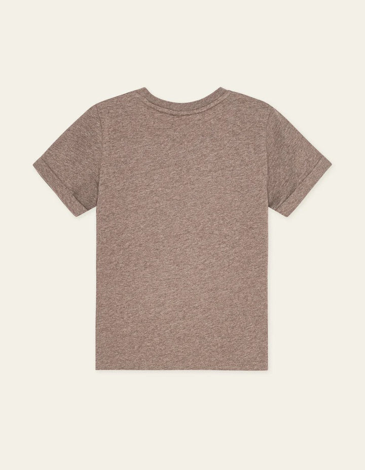 NØRREGAARD CONTRAST T-SHIRT  Cub Melange