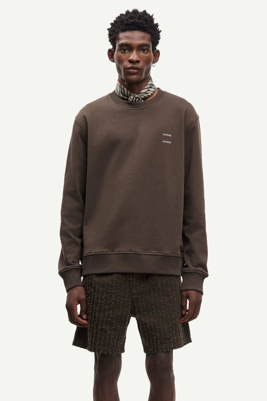 Joel Crew Neck 11414  Turkish Coffee