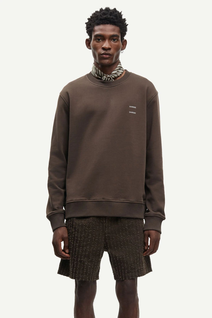 Joel Crew Neck 11414  Turkish Coffee