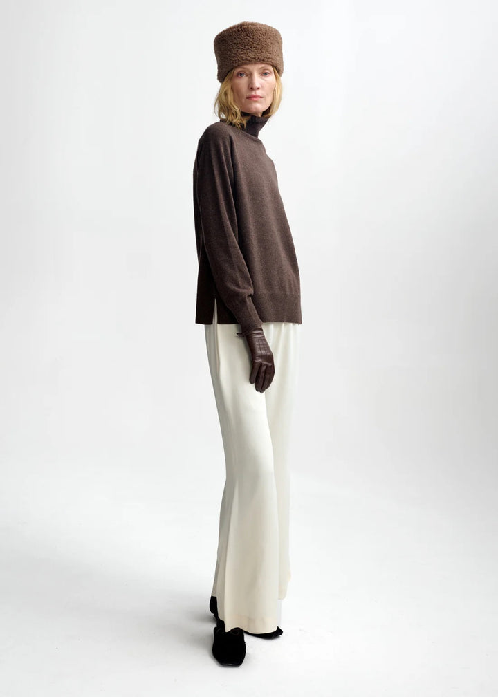 Zina wool cash turtleneck  Espresso