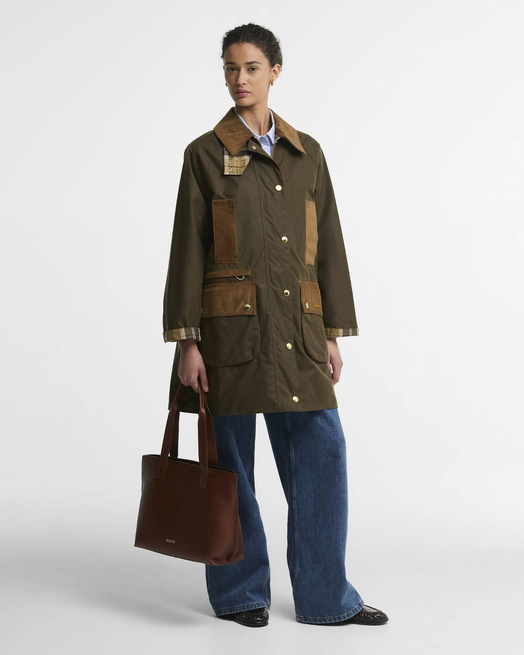 Barbour Icon Mod Beauf  Beech/Birchwood