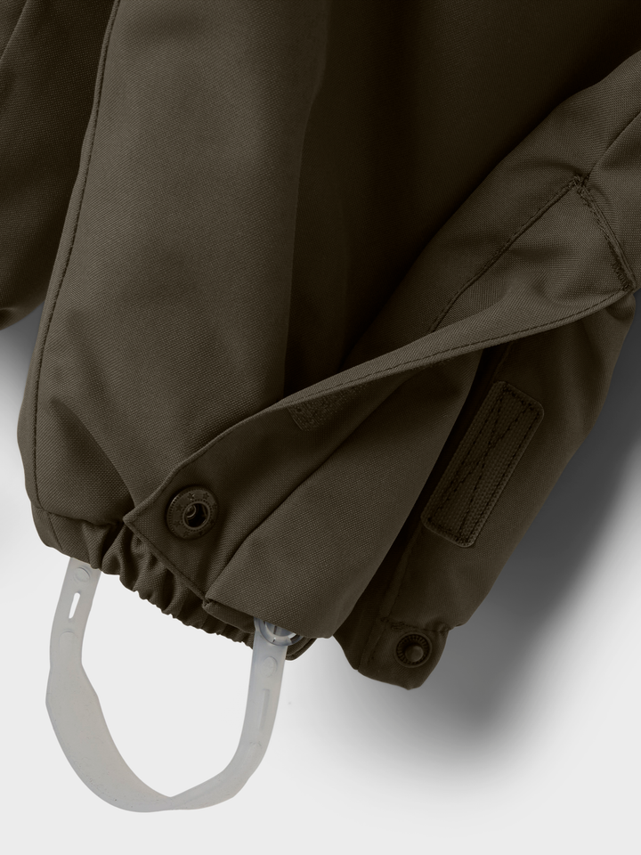 NMMLASNOW10 PANT FO LIL  Mørkegrønn