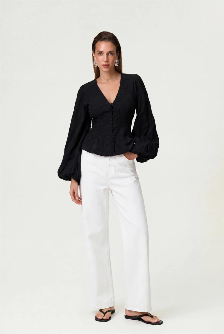 PALENA BLOUSE  Black