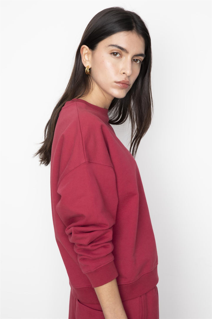 Mara Sweatshirt  Berry