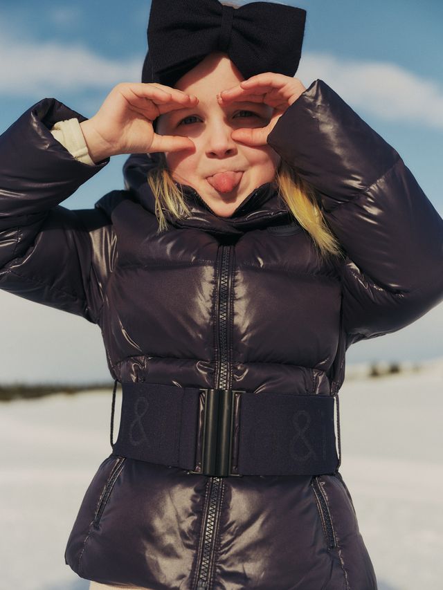 KIDS Petra Down Jacket  Navy