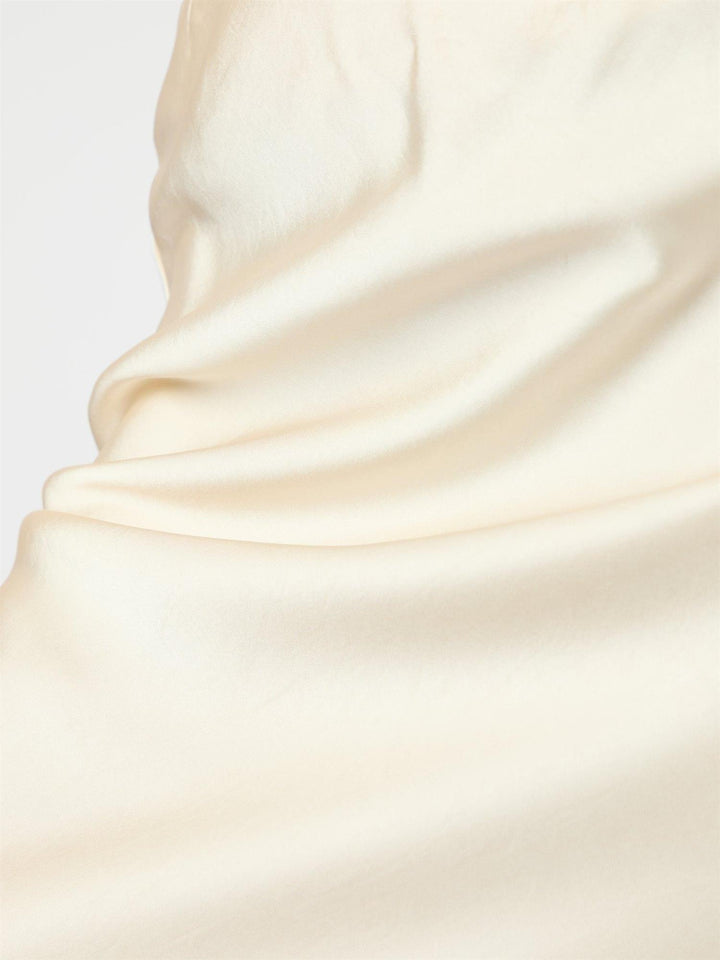 Viso heavy sateen skirt  Pearl
