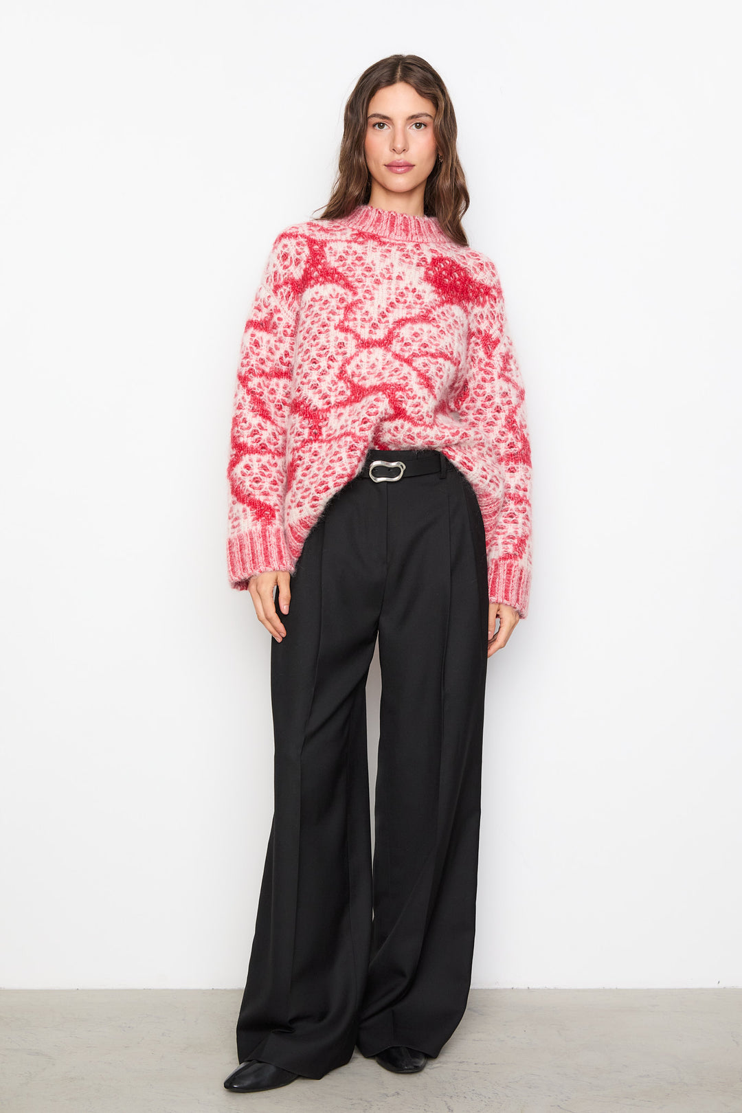 Bonnie Knit  Red