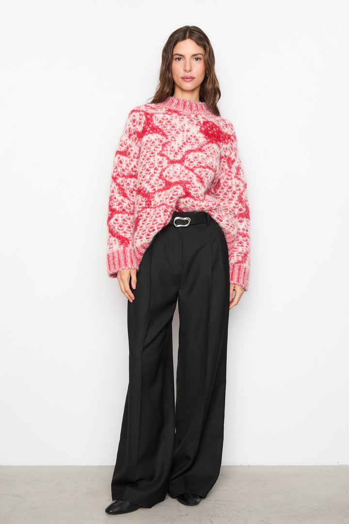 Bonnie Knit  Red