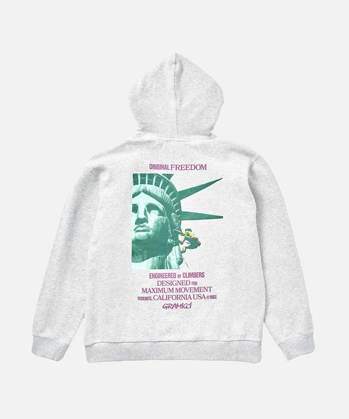 LIBERTY HOODED SWEATSHIRT  Grey Heather