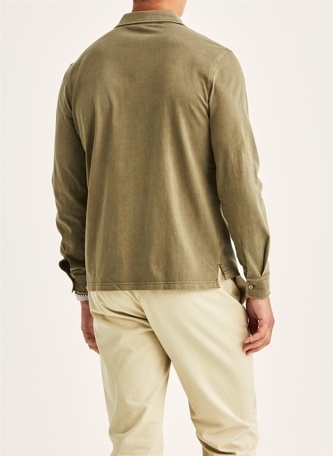 Harland LS Polo Shirt  Olive