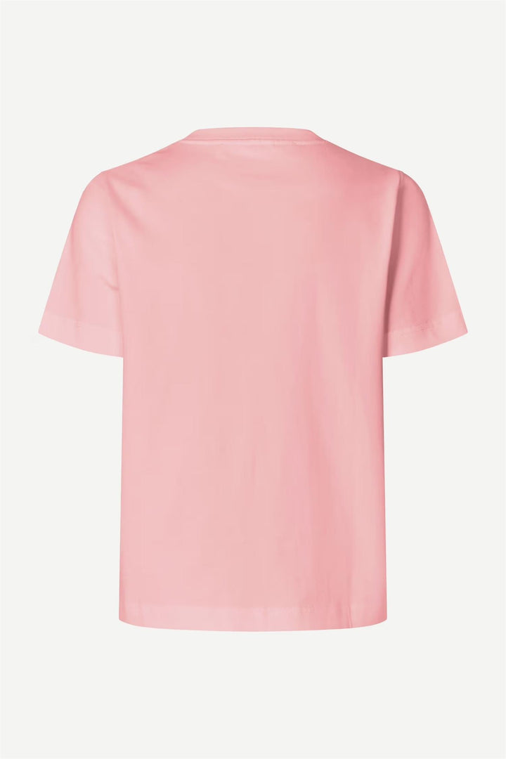 Sacamino Ss T-Shirt  Bleached Mauve Pigment