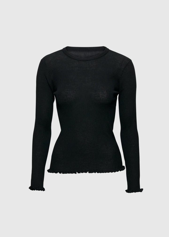 Manu Merino Sweater  Black