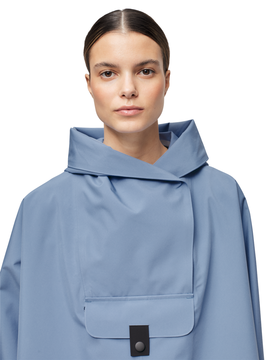 Bergen poncho  Blue Hour
