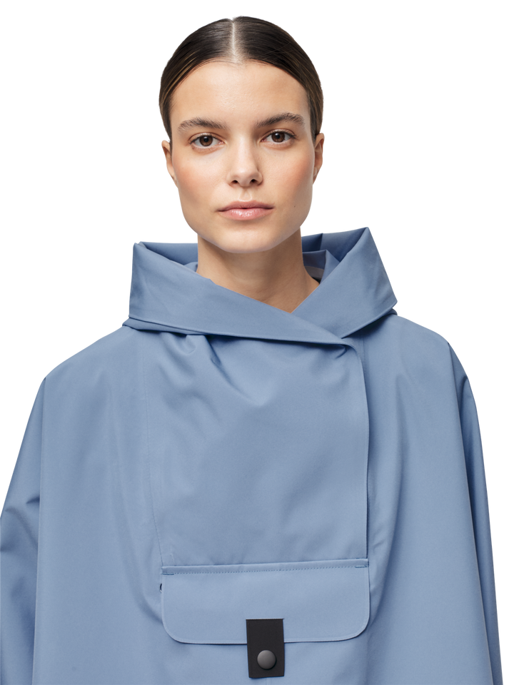 Bergen poncho  Blue Hour